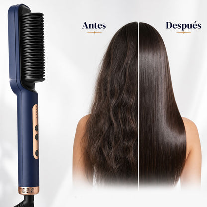 CEPILLO PEINE ALISADOR CABELLO MATERIAL CERAMICO